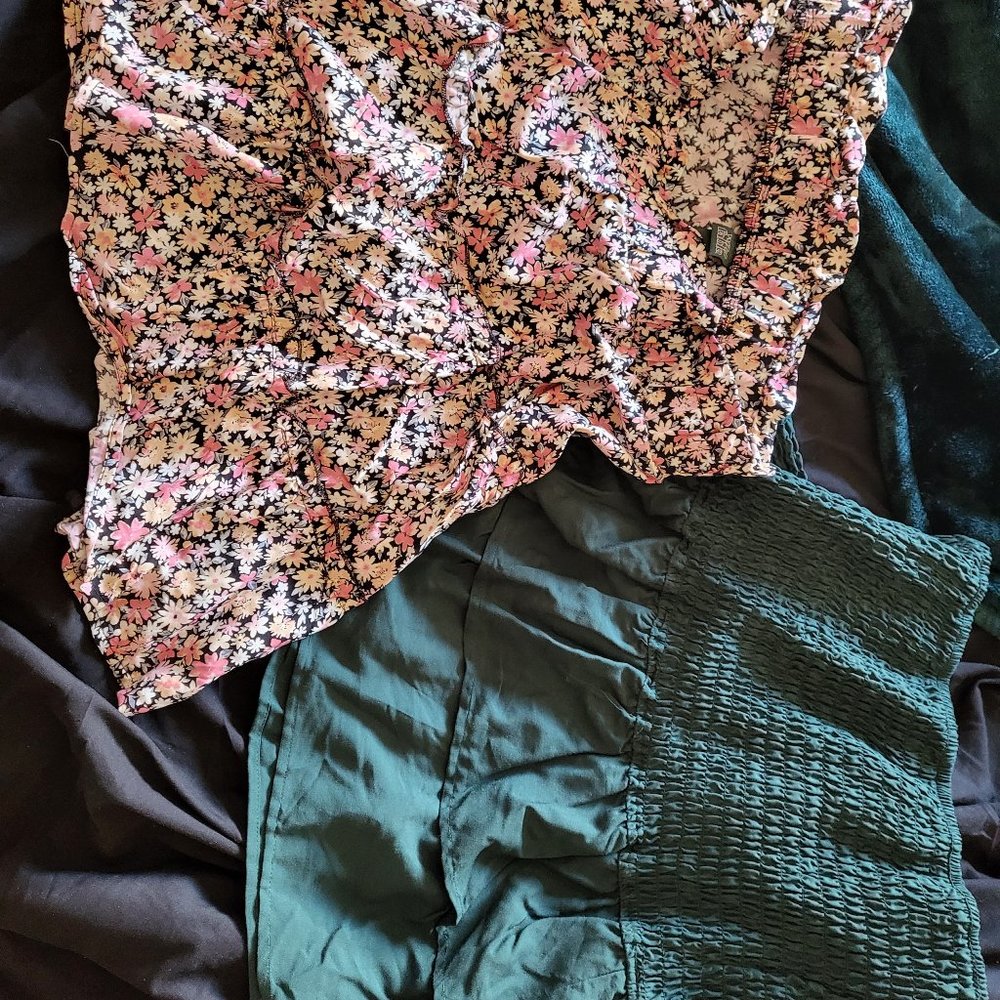 Fit and flare skirts